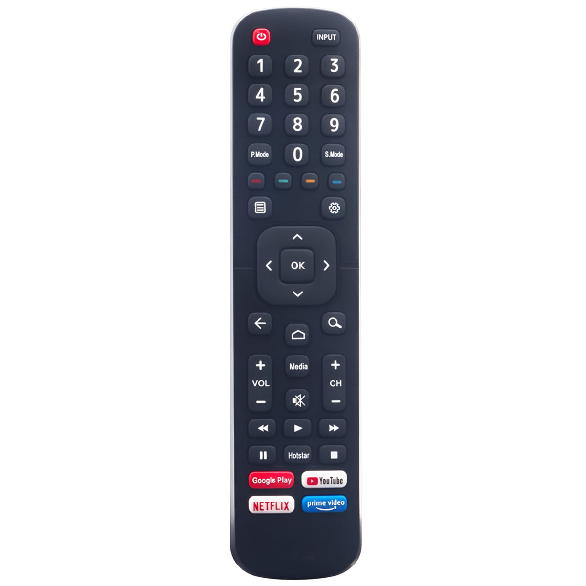 Hicle Replacement Remote Compatible with VU LED/LCD Smart TVs – No Setup Required