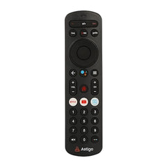 Hicle Airtel Xstream Set Top Box Remote Control – Non-Voice Version | Compatible with Airtel DTH HD/4K Xstream Box | No Setup Required (Black)
