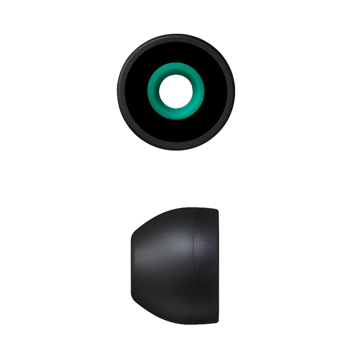 Hicle Premium Silicone Earbuds Tips – Small (9mm) – Black – Compatible with Sony XBA, MDR, Senhai, and UE Series In-Ear Headphones