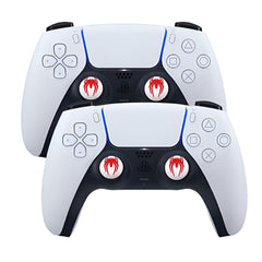 Hicle Spider Edition Thumb Grips – White with Red Spider Logo