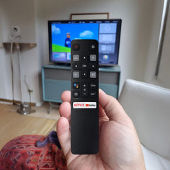 Hicle RC802V FNR1 Replacement Remote Control for TCL Smart TVs | Compatible with 43S6500FS, 49S6800FS, and More – Non-Bluetooth, Non-Voice Command