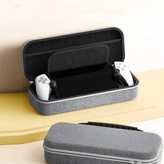 Hicle PlayStation Portal Carry Case — Durable Gray Storage Bag with Handle and Zipper — Shock-proof EVA Shell — Portable and Lightweight