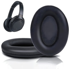 Hicle Replacement Ear Pads for Sony MDR-1000X & WH-1000XM4 Headphones – Black (1 Pair)