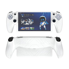 Hicle PlayStation Portal Silicone Soft Protective Cover – Durable White Shell for Handheld Gaming Console