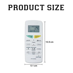 Hicle ARC484B32 Daikin AC Remote Control – Compatible Only with Daikin Air Conditioners, LCD Display, Multi-Function, No Setup Required (White)