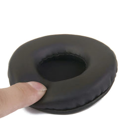 Hicle Replacement Headset Ear Cushion Pads – Compatible with Sony DR-BT101, DR220DP, Boat Rockerz 600 – Black (1 Pair)