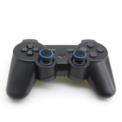 Hicle PS Joystick Luminous Silicone Thumb Grip Caps – Black with Blue Ring
