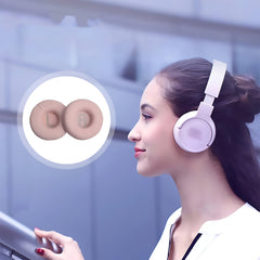 Hicle Replacement Ear Pads for JBL Wireless Headphones – Peach (1 Pair)