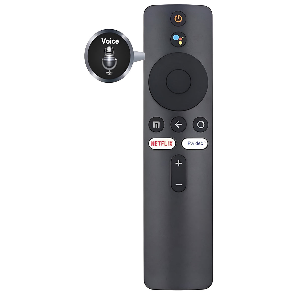 Hicle Voice Remote Control (3rd Generation) for Mi TV | Compatible with Xiaomi Mi TV 4A, 4A Pro, 4C, 4X, 4K LED Smart Android TVs