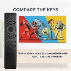 Hicle Samsung Smart TV Remote – Compatible with Samsung 4K UHD/QLED LED TV & Monitor | Hotkey Support | BN59 Model | No Voice Function