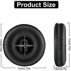 Hicle Replacement Ear Pads for JBL Wireless Headphones – Black (1 Pair)