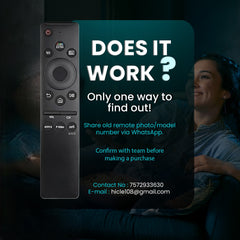 Hicle Samsung Smart TV Remote – Compatible with Samsung 4K UHD/QLED LED TV & Monitor | Hotkey Support | BN59 Model | No Voice Function